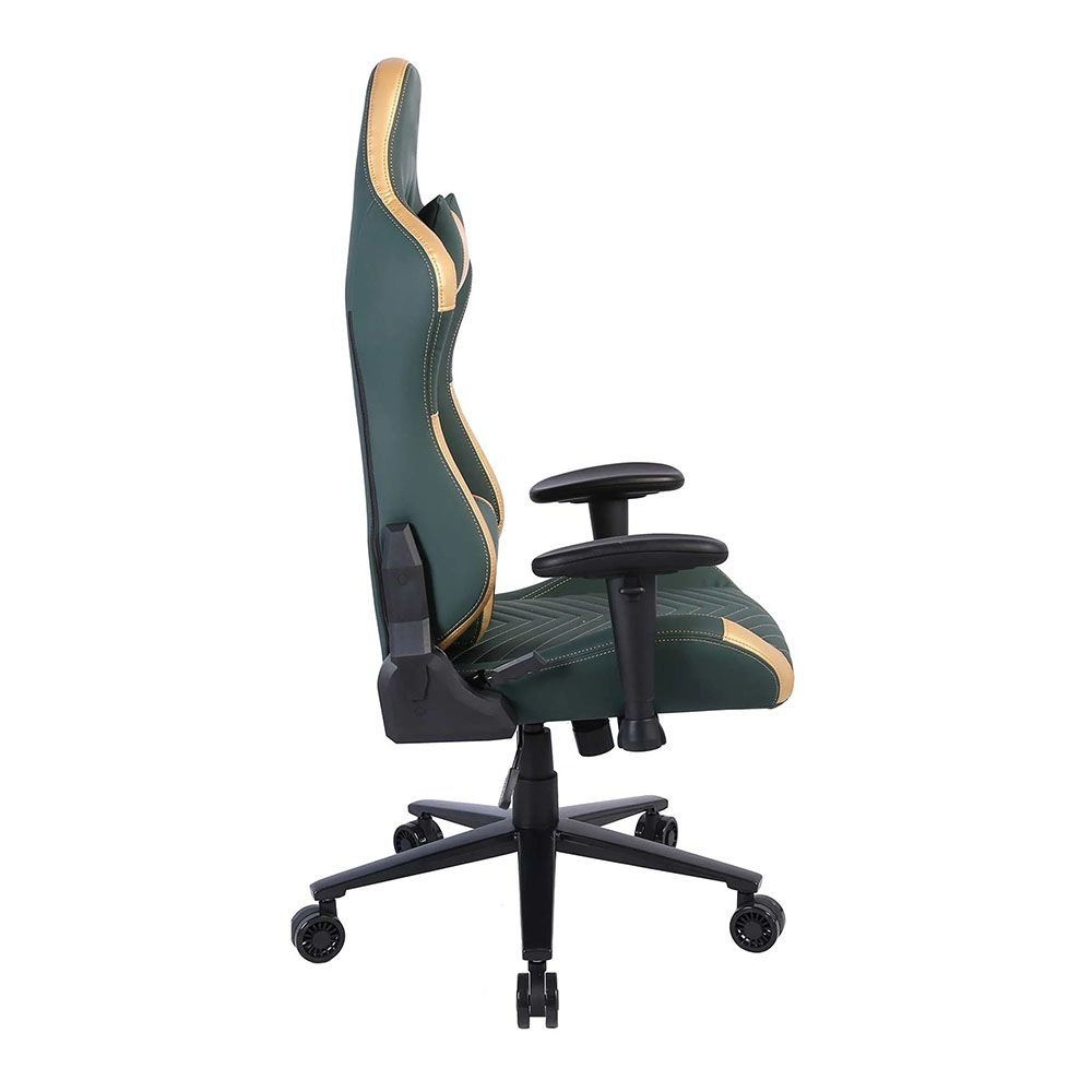 Геймърски стол RFG Nett тъмнозелен-златист